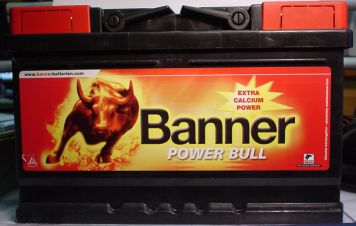 Starterbatterie 12V/74 Ah(C20) Banner Power Bull  P7405  P7209