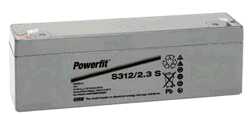 EXIDE powerfit Batterie 12V/2,3Ah(C20) NAS31202D3VW0SC S312/2,3 S