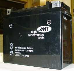 Motorradbatterie 12V/18Ah YTX20L-BS 7073752 AGM 51891