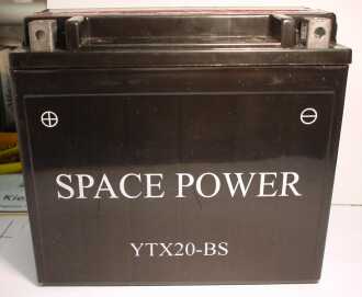 Motorradbatterie 12V/18 Ah AGM 51892