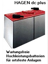 HAGEN drysafe compact plus 12V/63 Ah(C10)